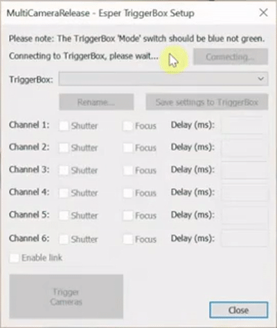 settings multiple cameras